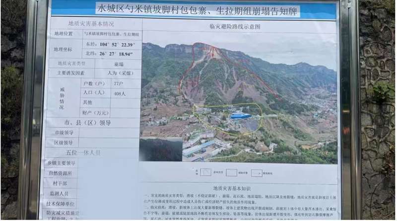  一座800米山体的裂痕：一个村庄与「定时炸弹」共处的日子 新闻
