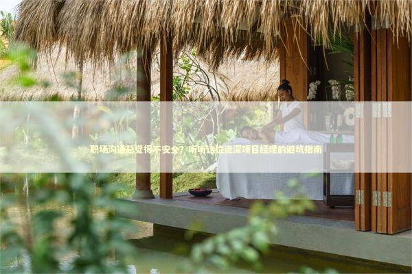 职场沟通总觉得不安全？听听这位资深项目经理的避坑指南 企业服务